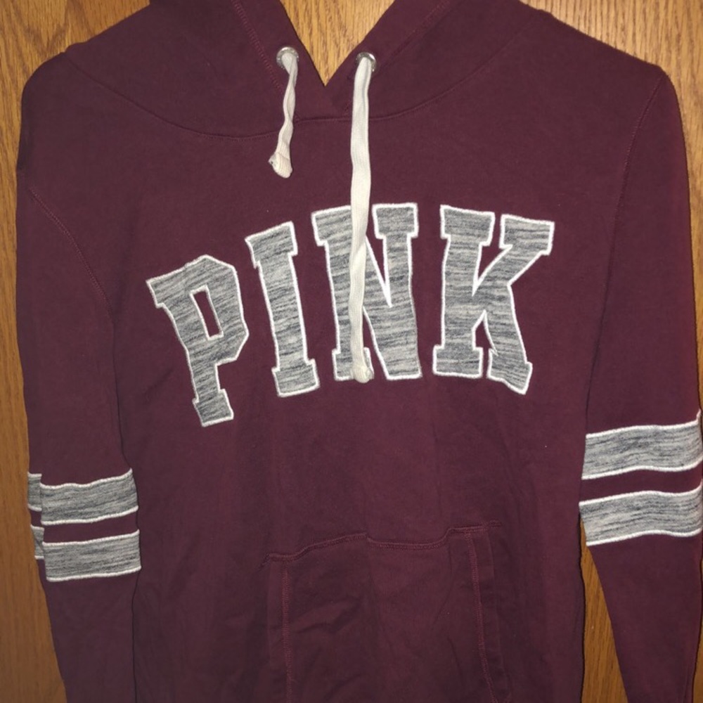 Pink hoodie